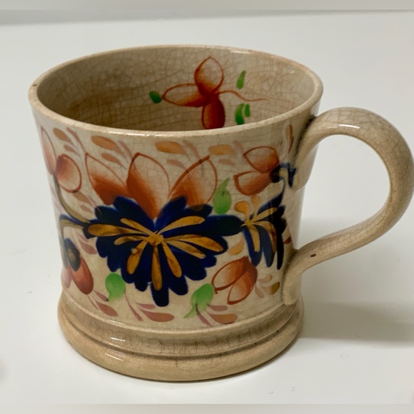 19th Century Gaudy Welsh Grape Gift Mug Inscribed "A Present From Blackpool" - Picture 15 of 16